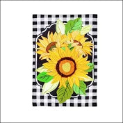 Sunflowers and Checks Garden