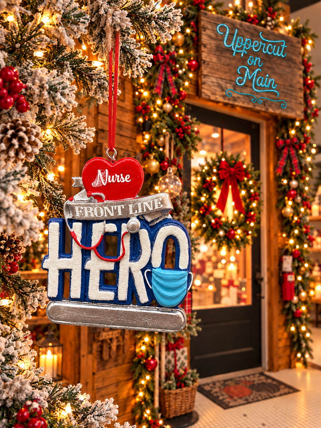 FRONT LINE HERO ORNAMENTS