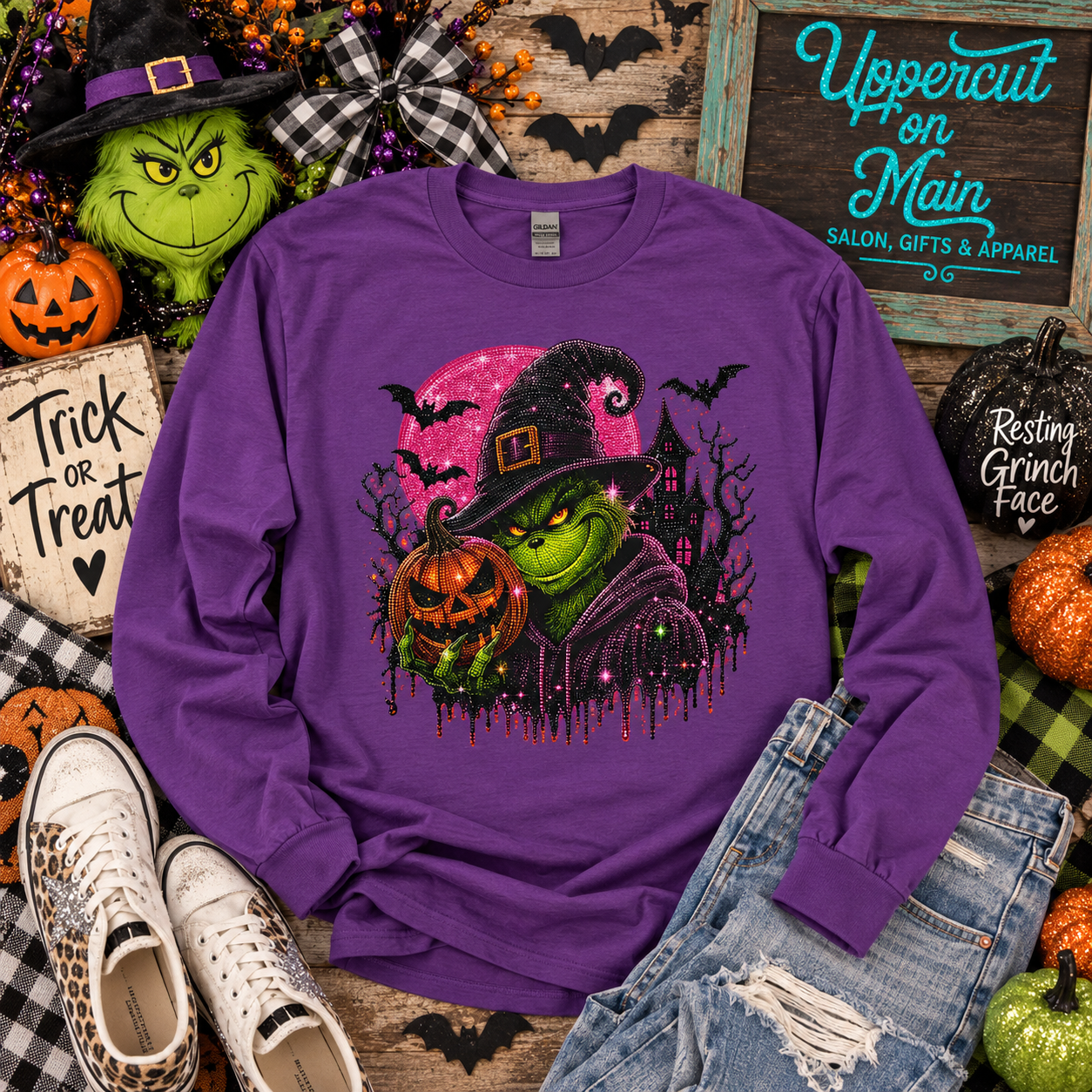 Halloween GRINCH Graphic Shirt