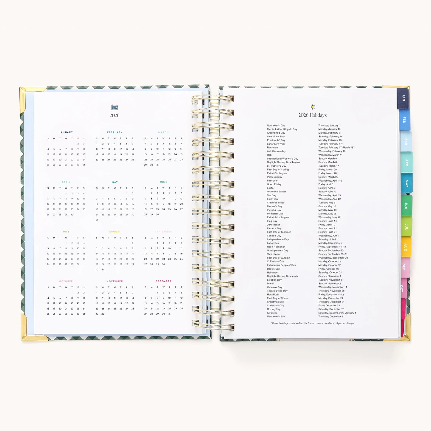 SIMPLIFIED Spiral Weekly Planners