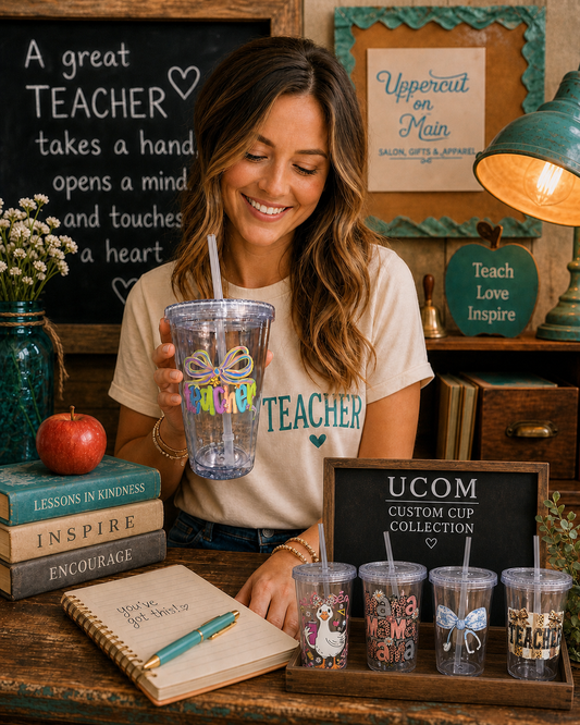Neon Teacher Cup