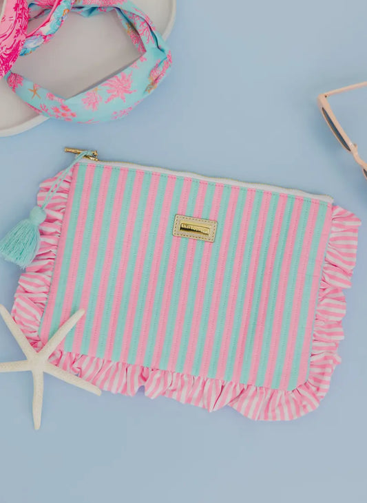 LILLY PULITIZER Ruffle Pouch