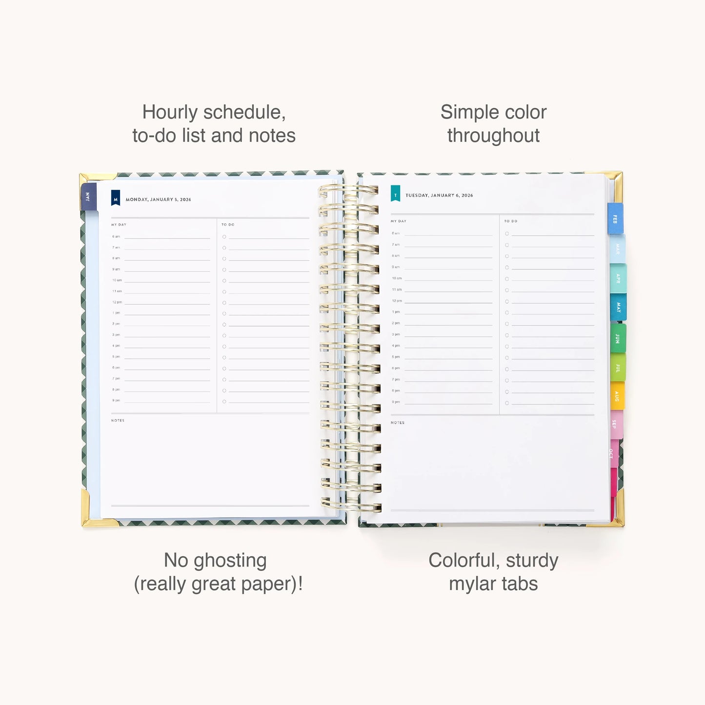 SIMPLIFIED Spiral Weekly Planners
