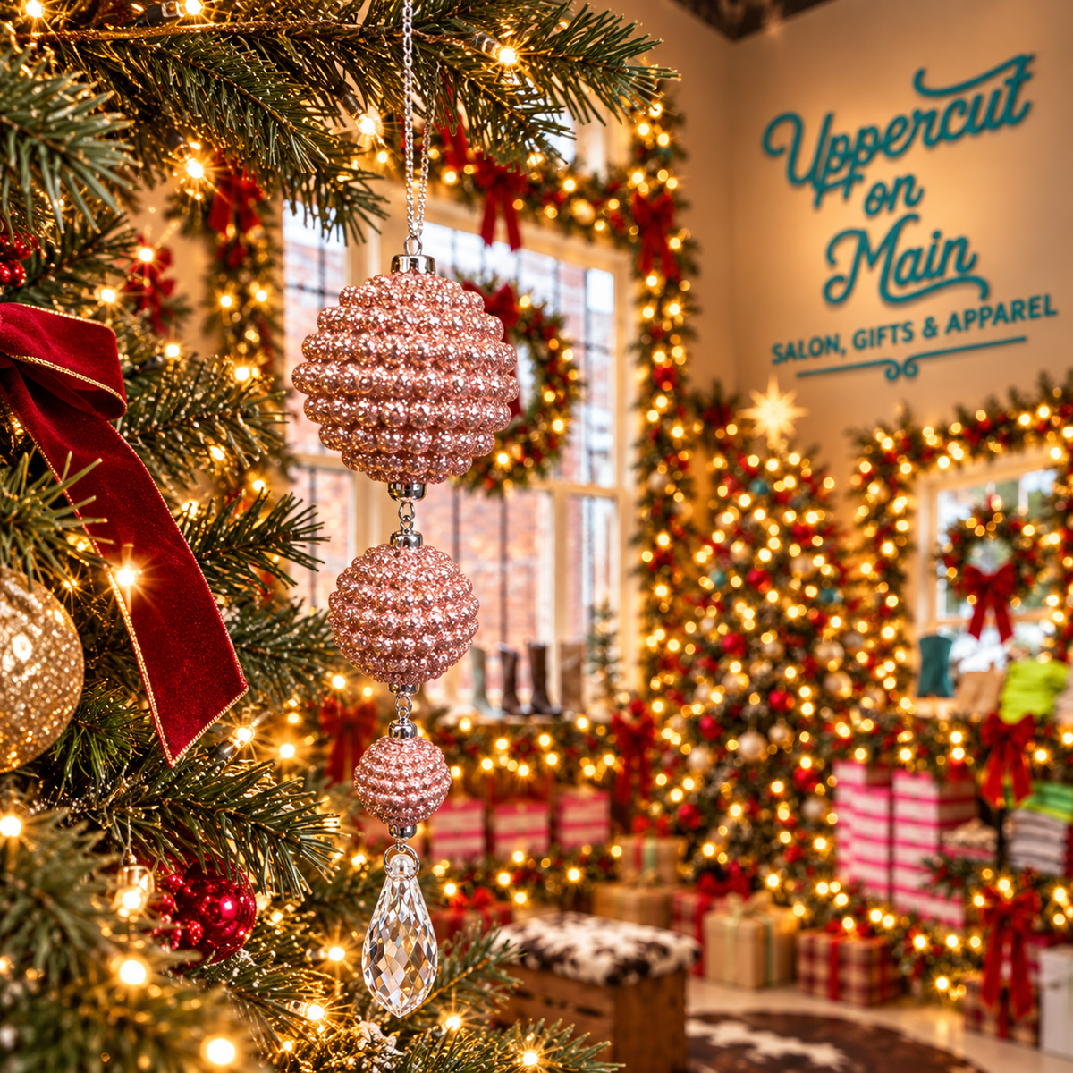 Kurt Adler BEADED TEARDROP Ornaments