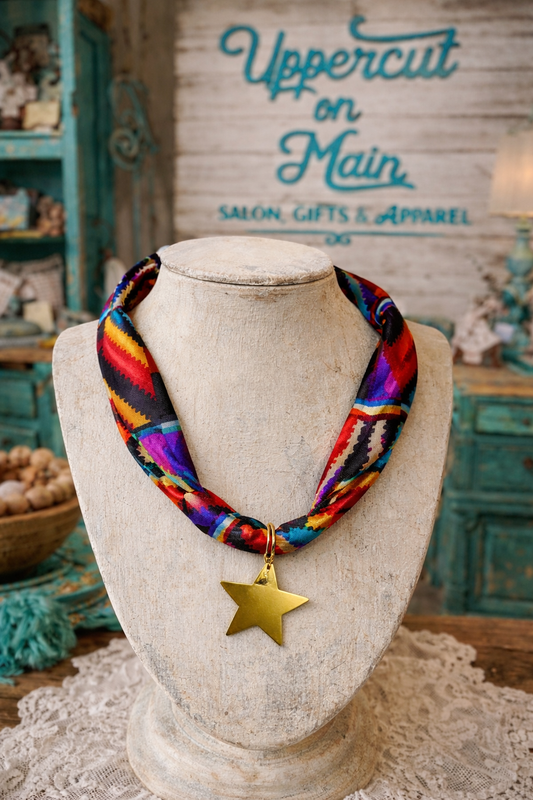 Freely Cece Scarf Charm Necklace