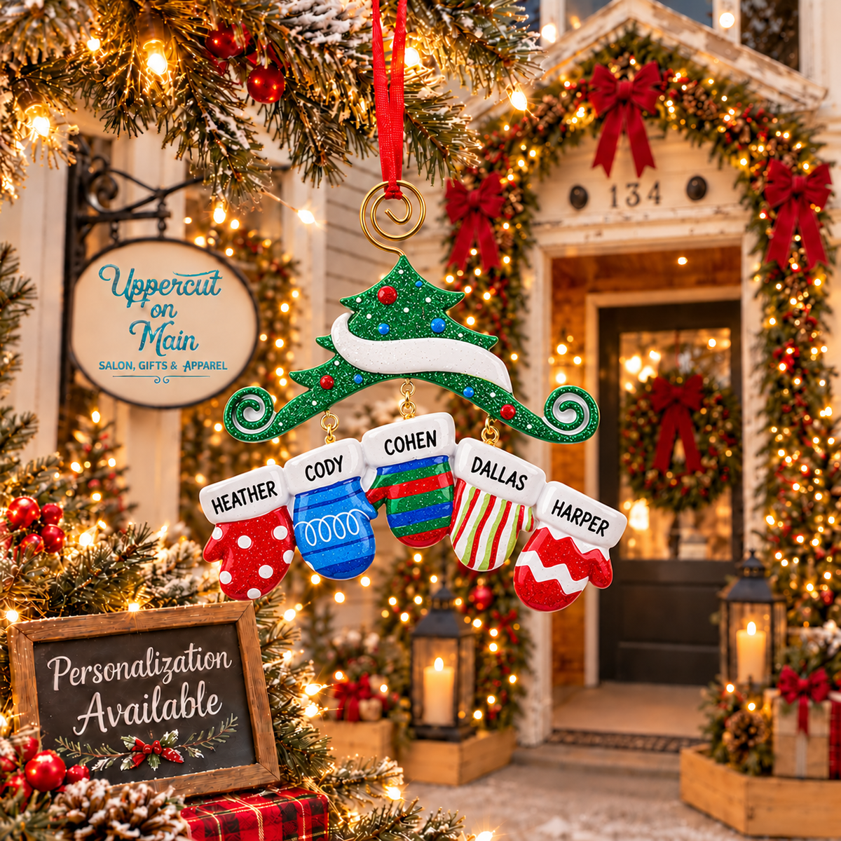 Personalizable Ornaments