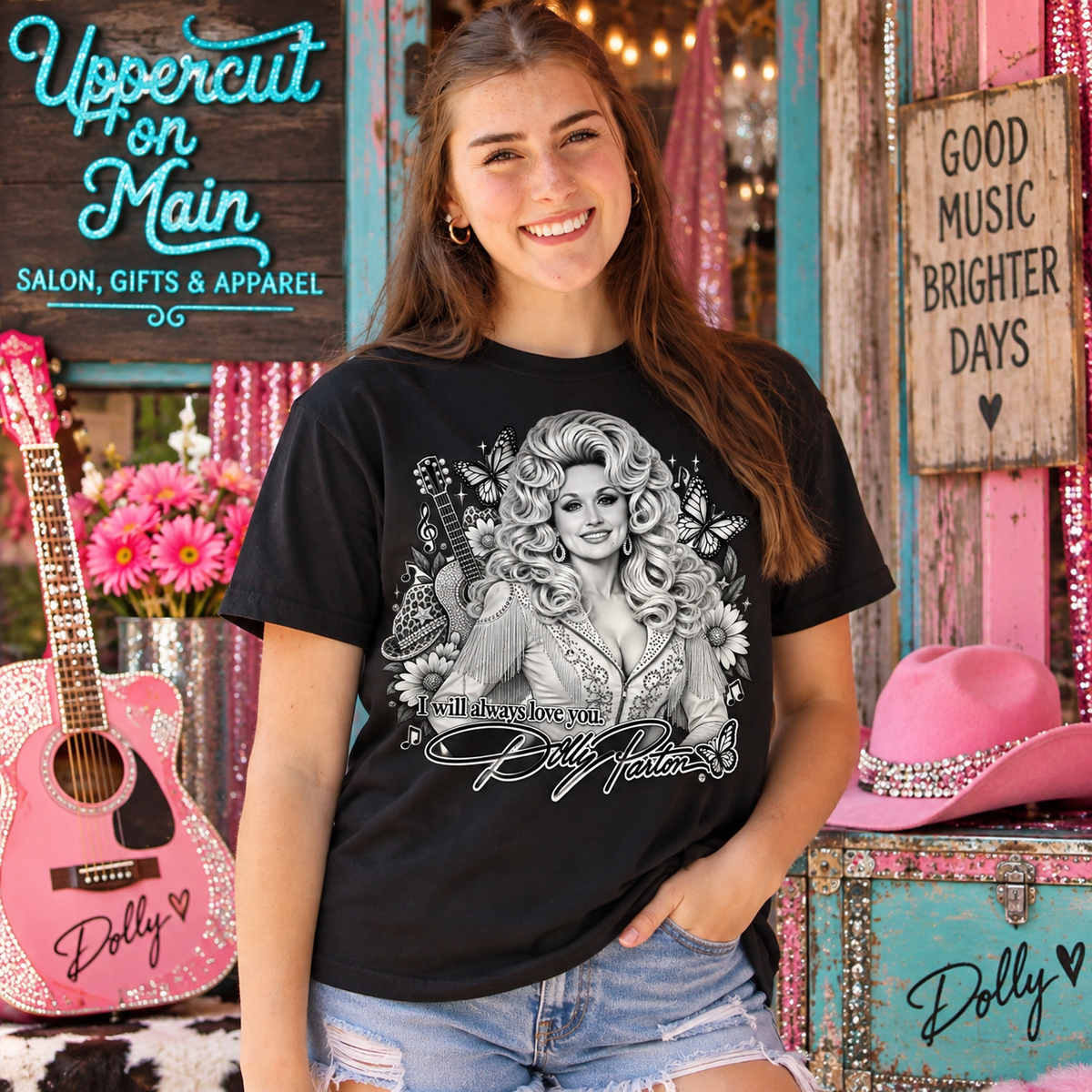 Dolly I WILL ALWAYS LOVE YOU Graphic Shirt