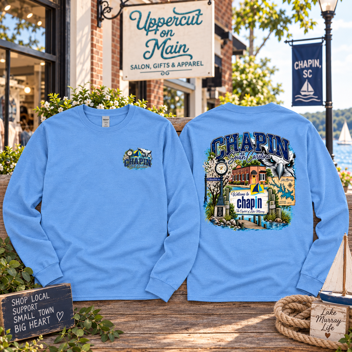 HOMETOWN Custom Graphic Shirt CHAPIN SC