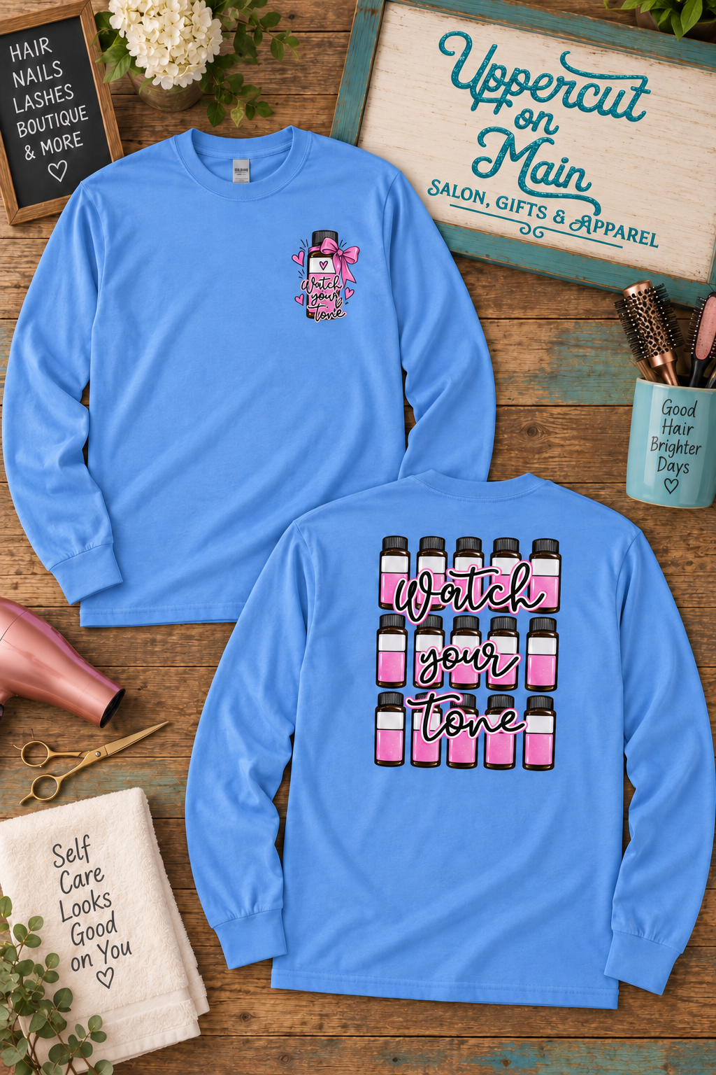 WATCH YOUR TONE Graphic Shirt