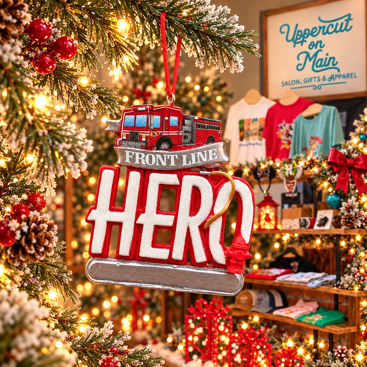 FRONT LINE HERO ORNAMENTS