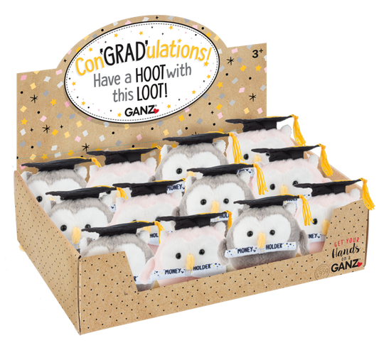 GANZ Mini Graduation Owls