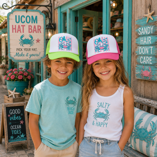 Youth Custom Hat OH CRAB!