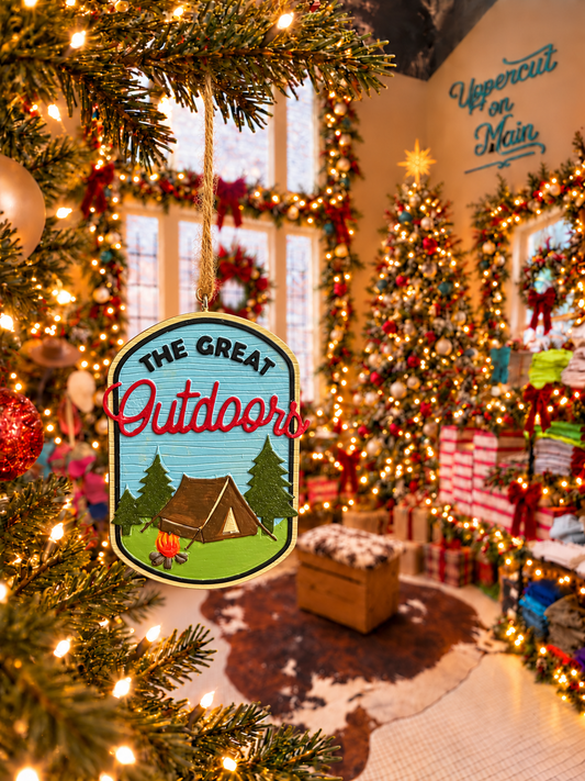 “THE GREAT OUTDOORS” Ornament