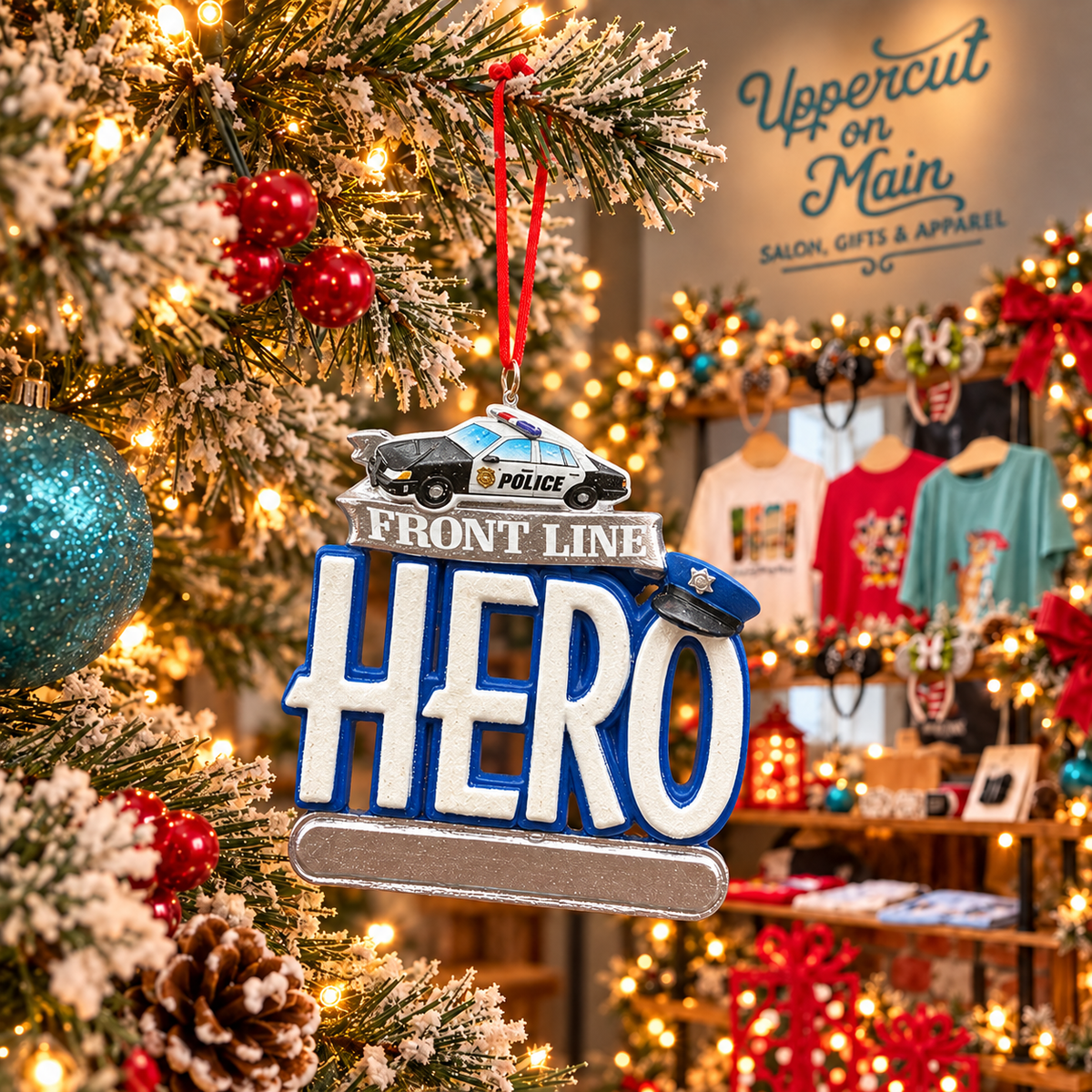 FRONT LINE HERO ORNAMENTS