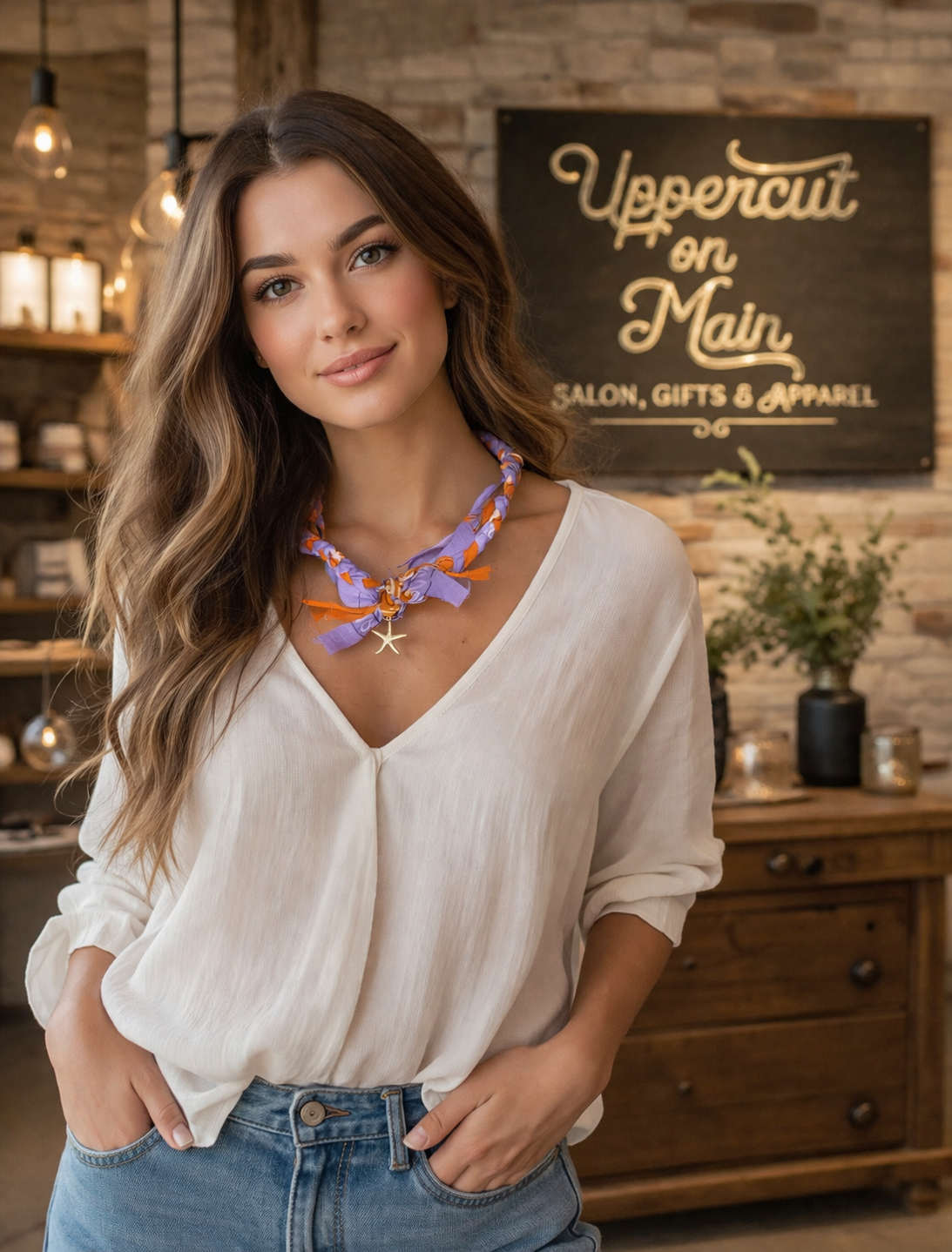 SANSIRA/Braided Necklaces