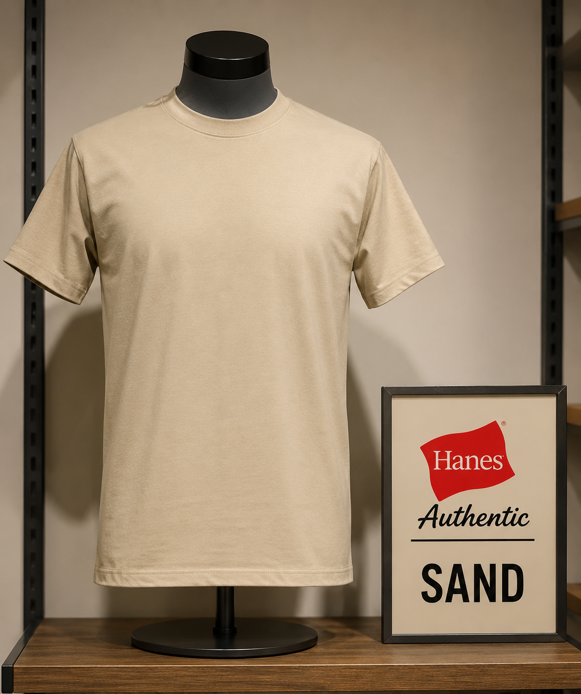 Hanes Authentic SAND