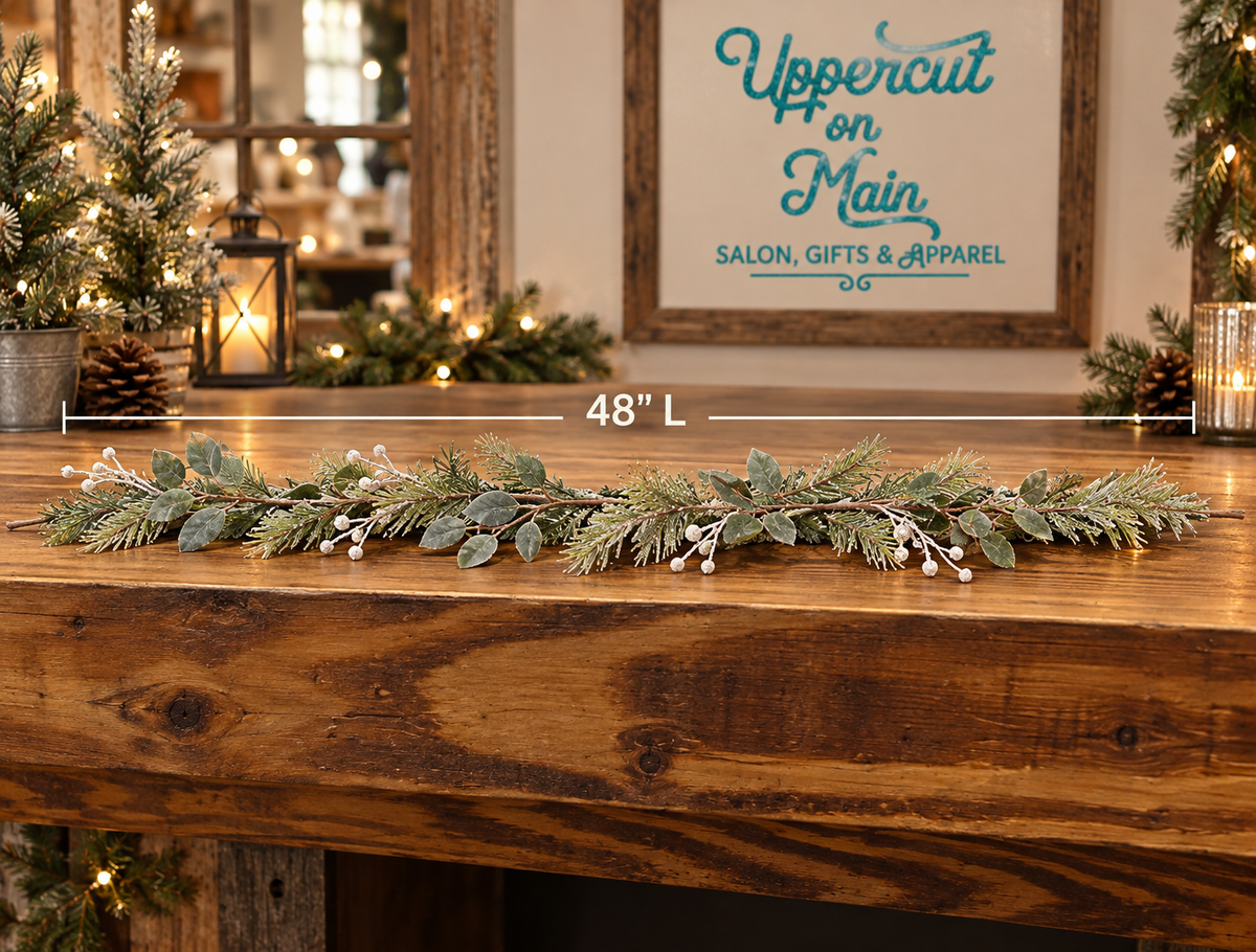 Mixed Green Garland Sprigs