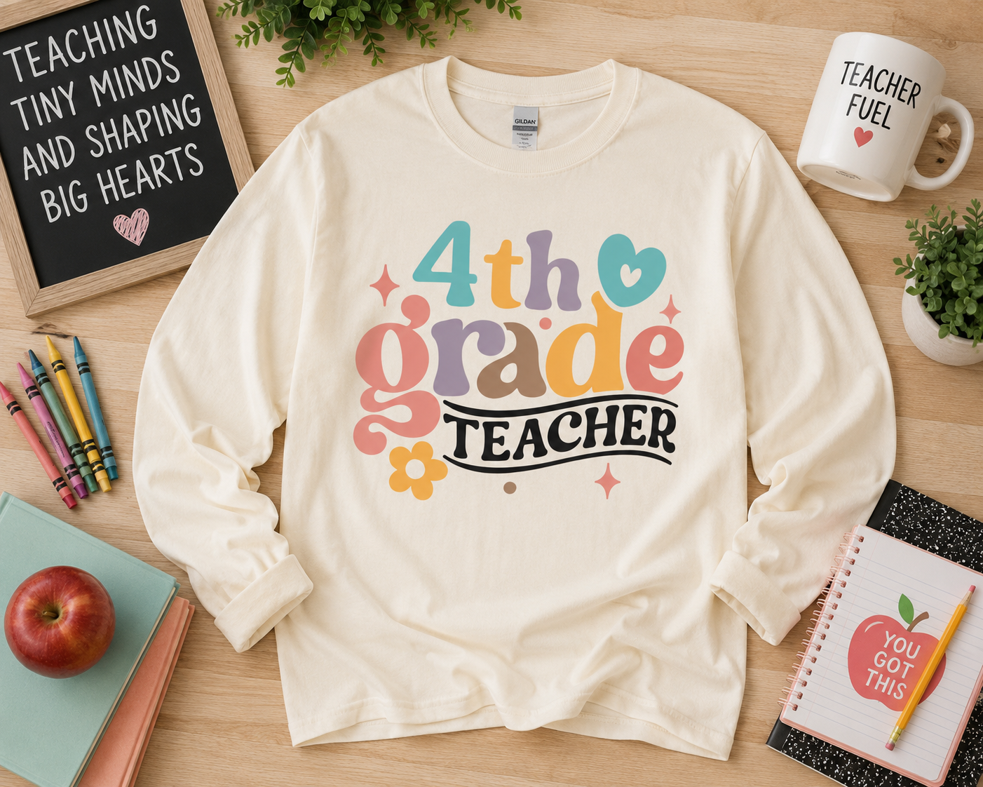 RETRO TEACHER GRADE Custom Shirt