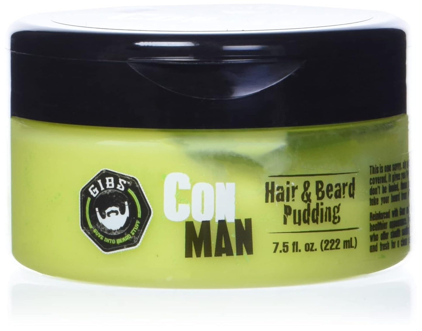 GIBS Conman Hair and Beard Pudding