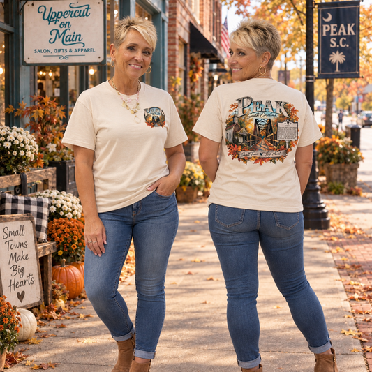 HOMETOWN Custom Graphic Shirt PEAK