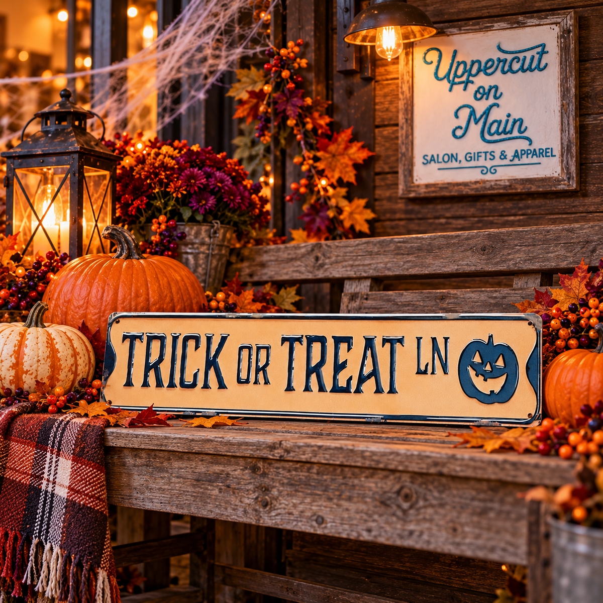 Halloween Metal Signs