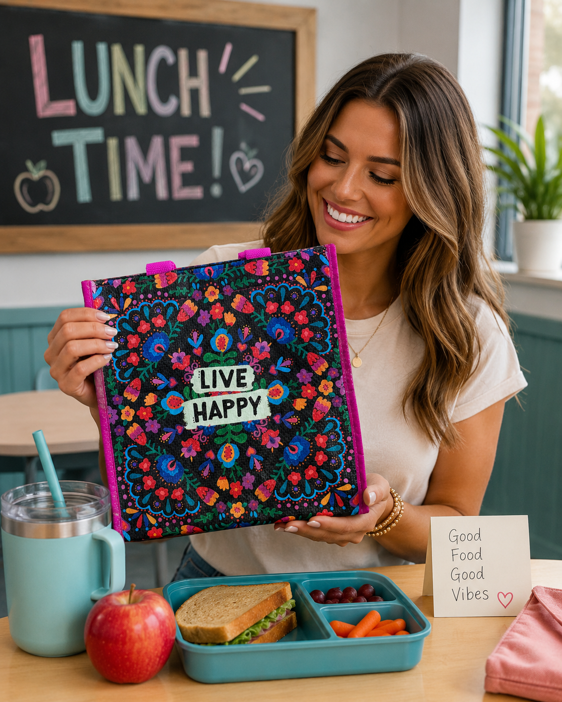NL.  Insulated LUNCH TOTE
