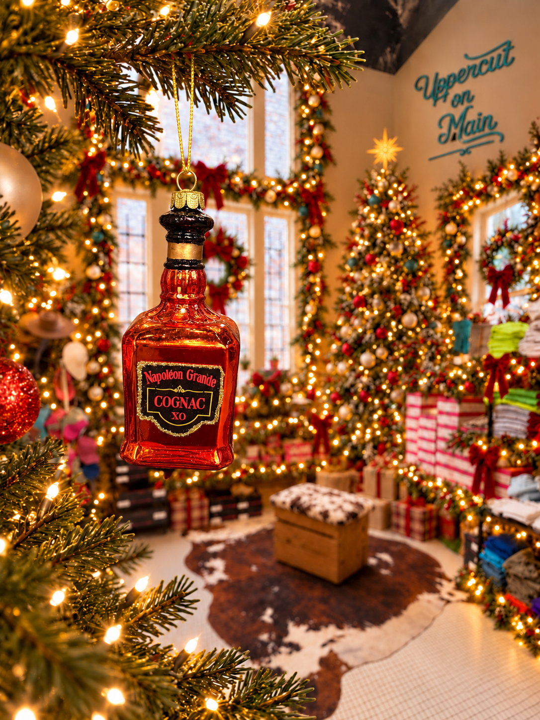WHISKEY Glass Ornaments
