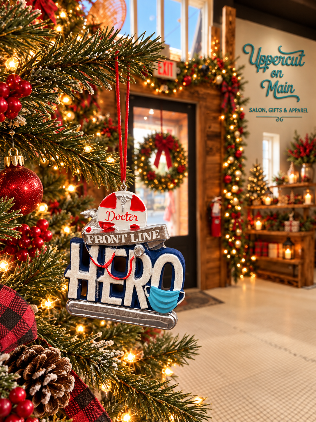 FRONT LINE HERO ORNAMENTS