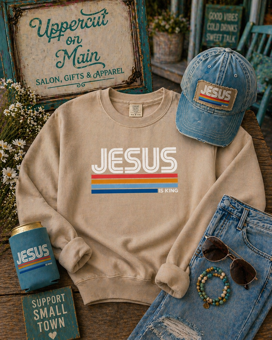 JESUS IS KING Custom Shirt