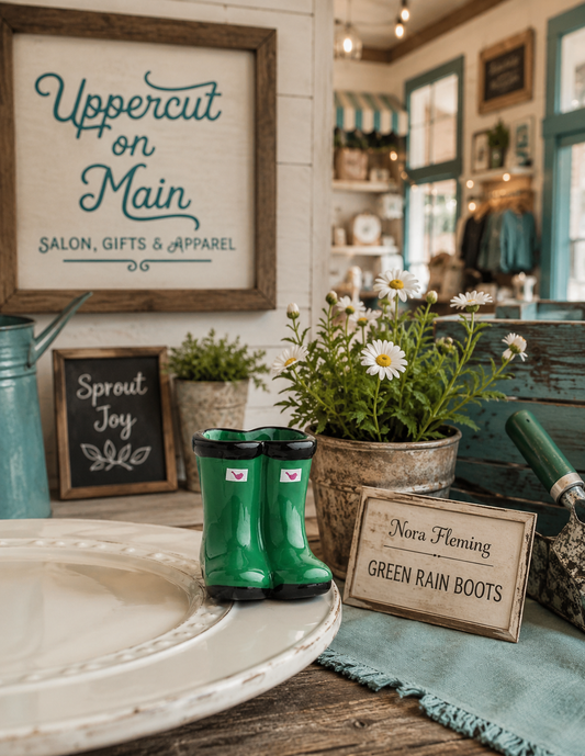 NF Mini RETIRED (GREEN RAIN BOOTS)
