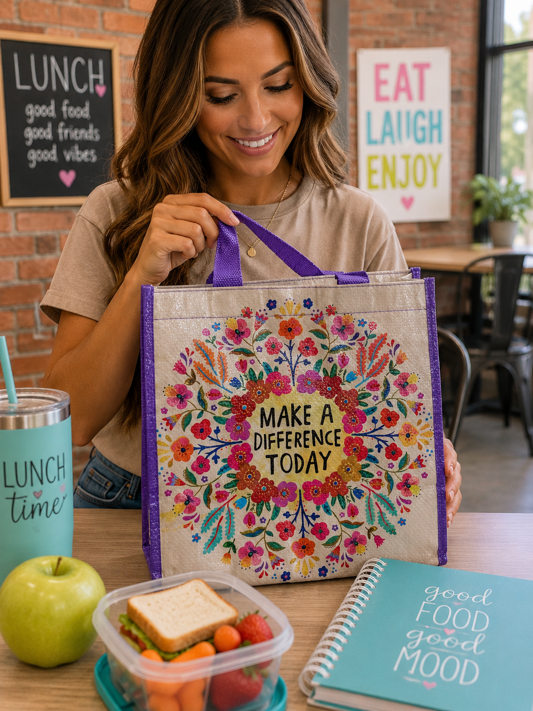 NL.  Insulated LUNCH TOTE