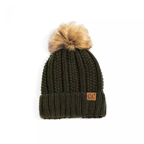 CC Stocking Hats w/ Pom