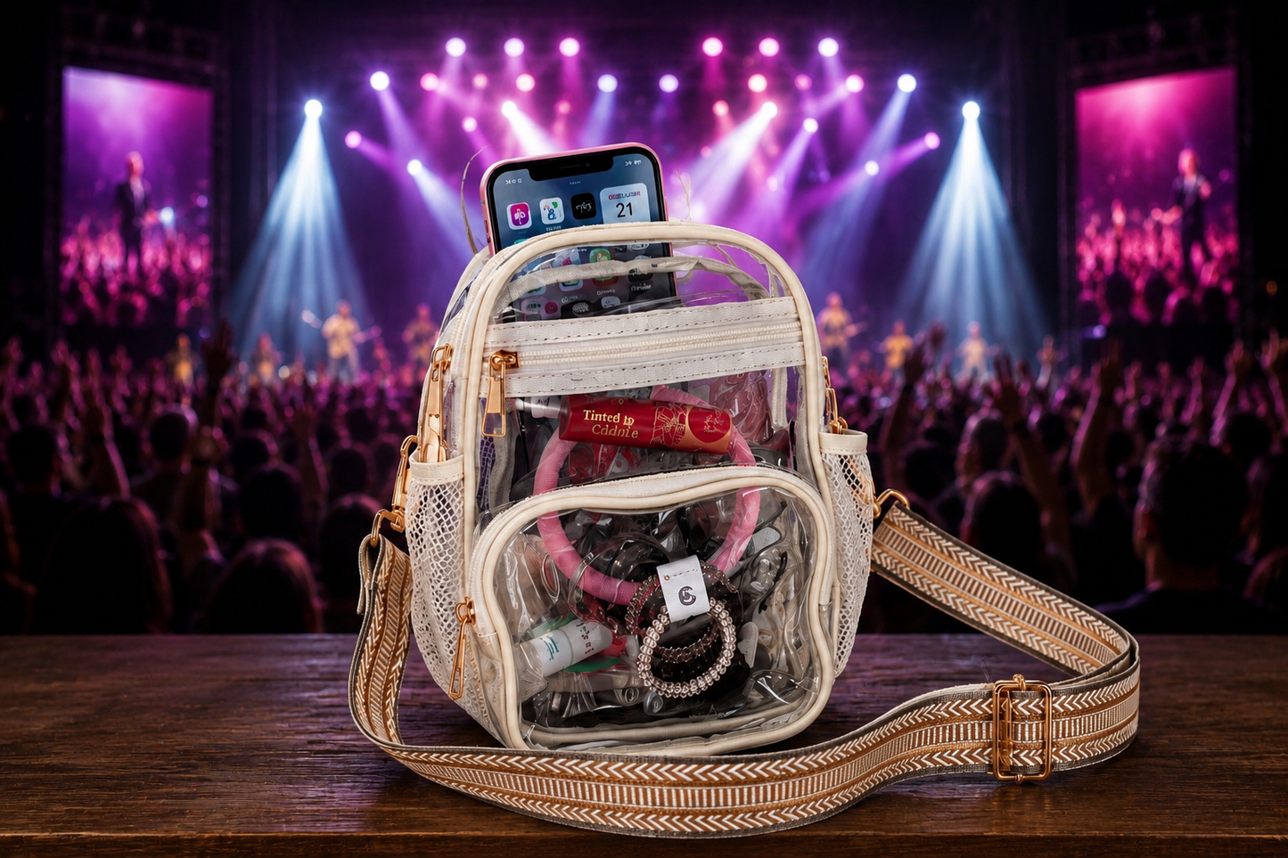 Parker CLEAR STADIUM BAG