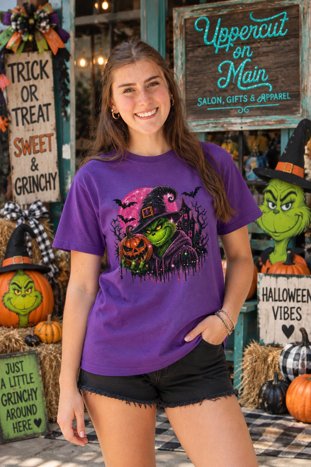 Halloween GRINCH Graphic Shirt