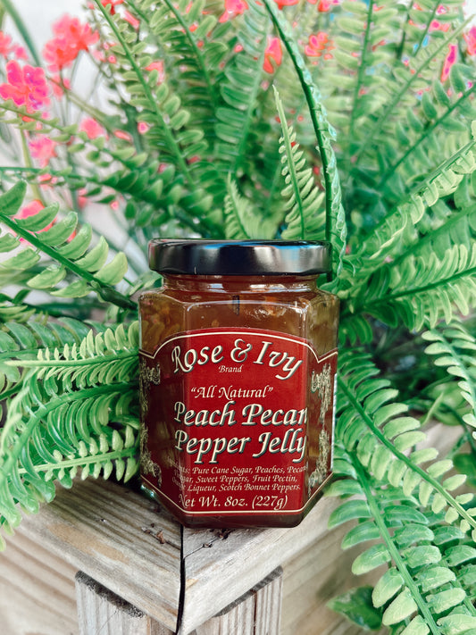 Rose & Ivy Peach Pecan Pepper Jelly