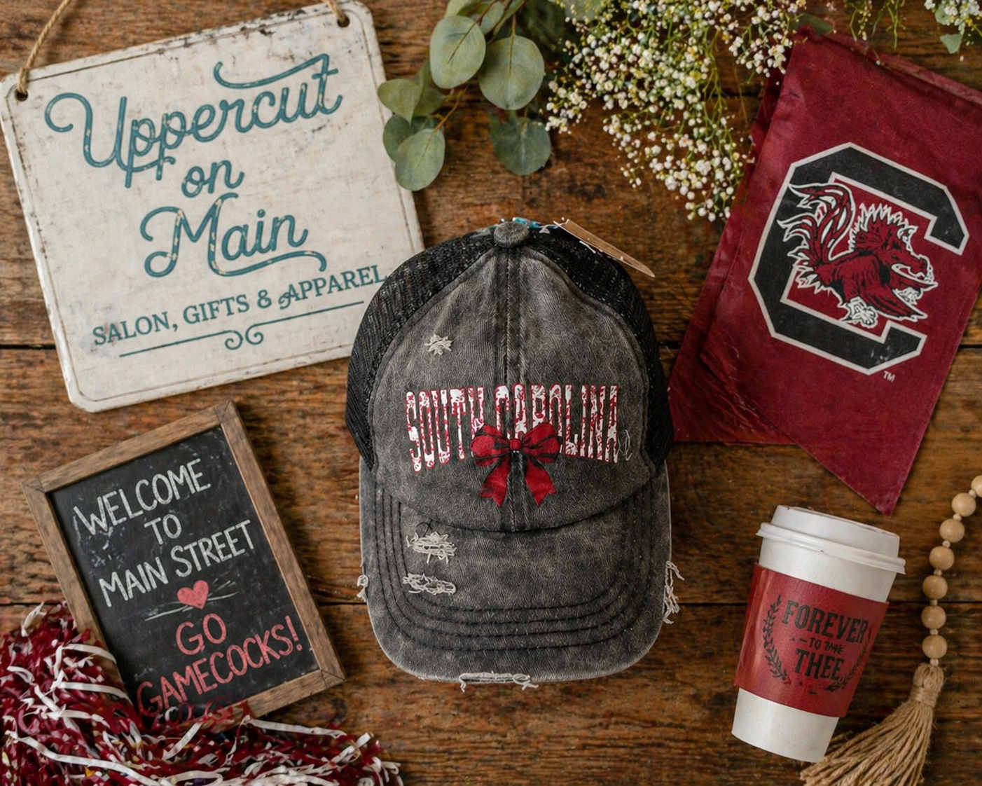SOUTH CAROLINA BOW Custom Hat