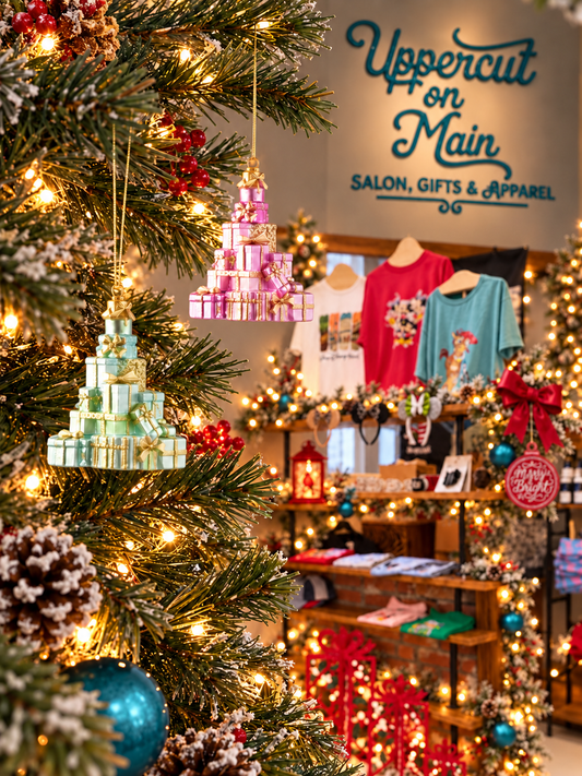 PILE OF PACKAGES Ornament