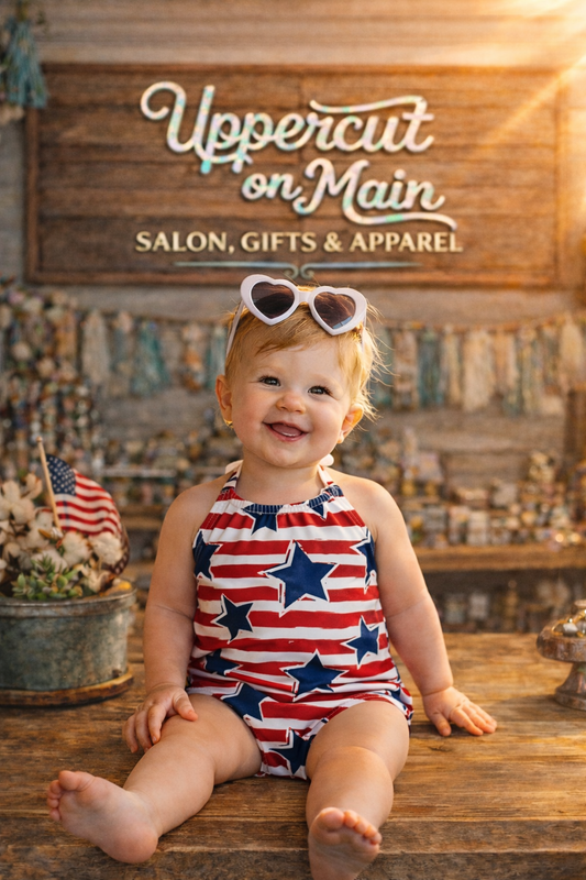 Patriotic Star Swim Suit