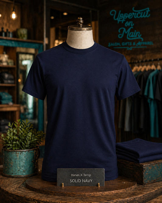 Hanes X-Temp SOLID NAVY