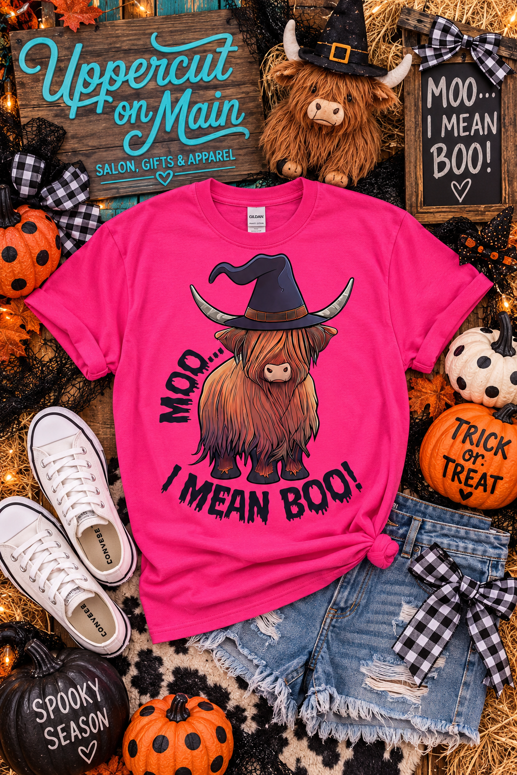 Youth MOO….I MEAN BOO! Graphic Shirt