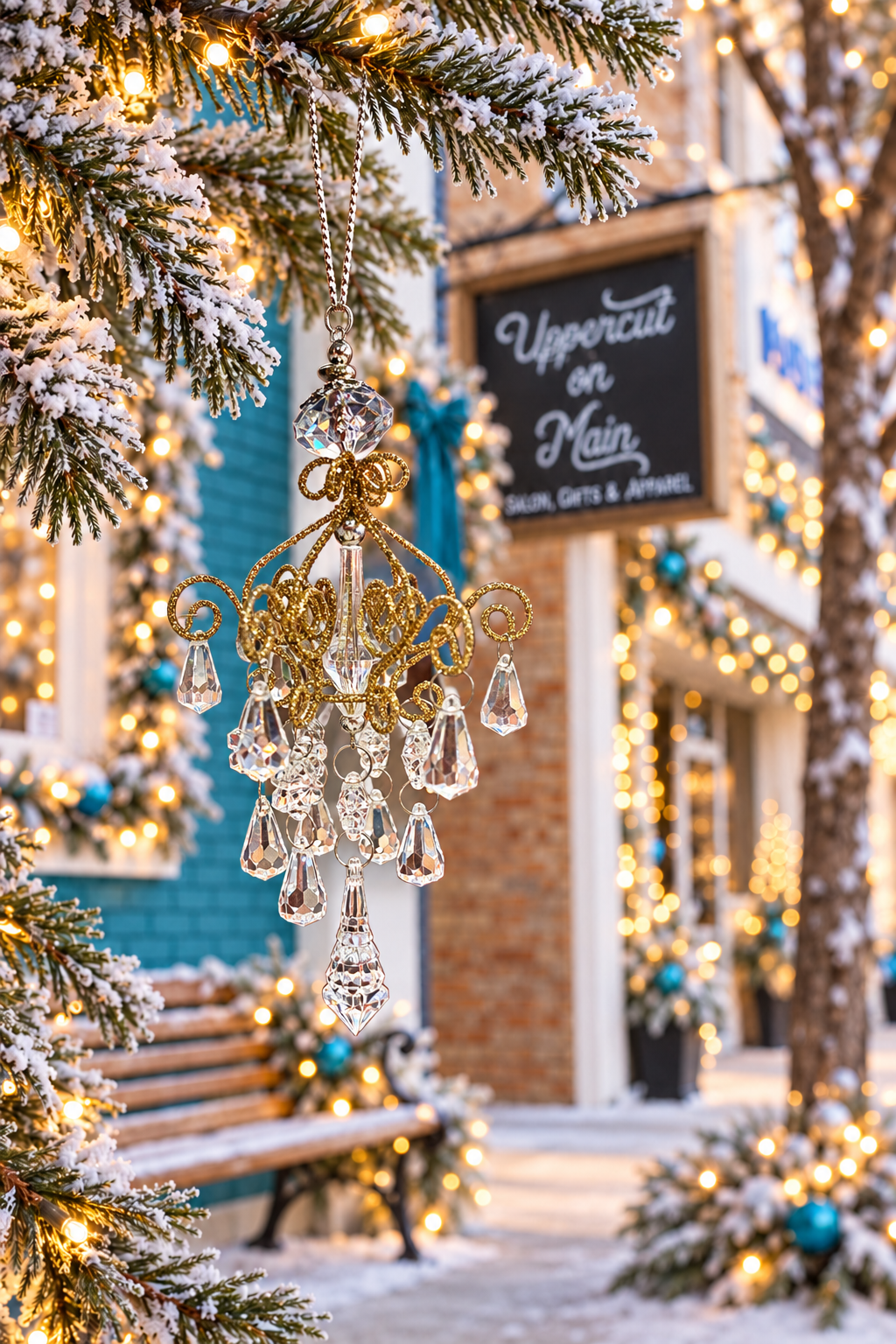 Kurt Adler CHANDELIER ORNAMENTS