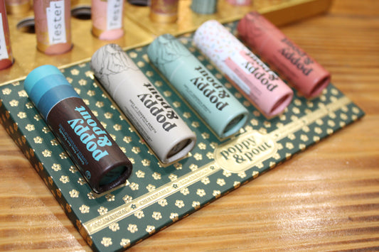 Poppy & Pout Lip Balms