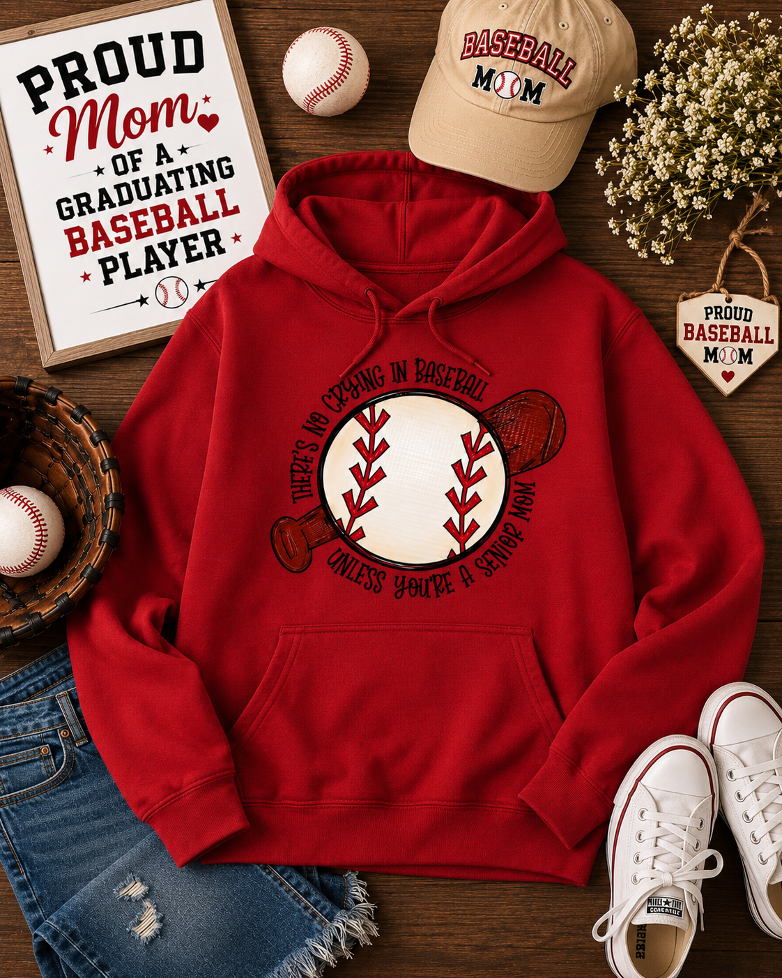 THERE’S NO CRYING IN BASEBALL Custom Shirt