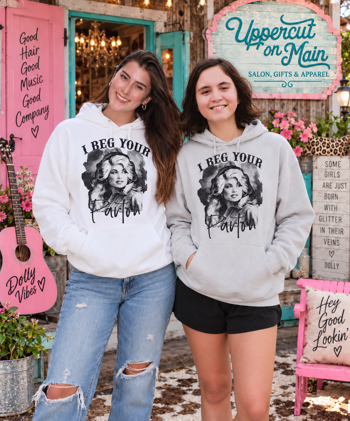 Dolly “I BEG YOUR PARTON” Graphic Shirt