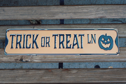 Halloween Metal Signs