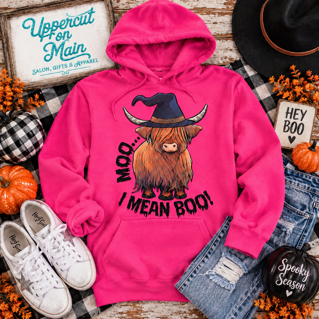 “MOO …I MEAN BOO!” Graphic Shirt