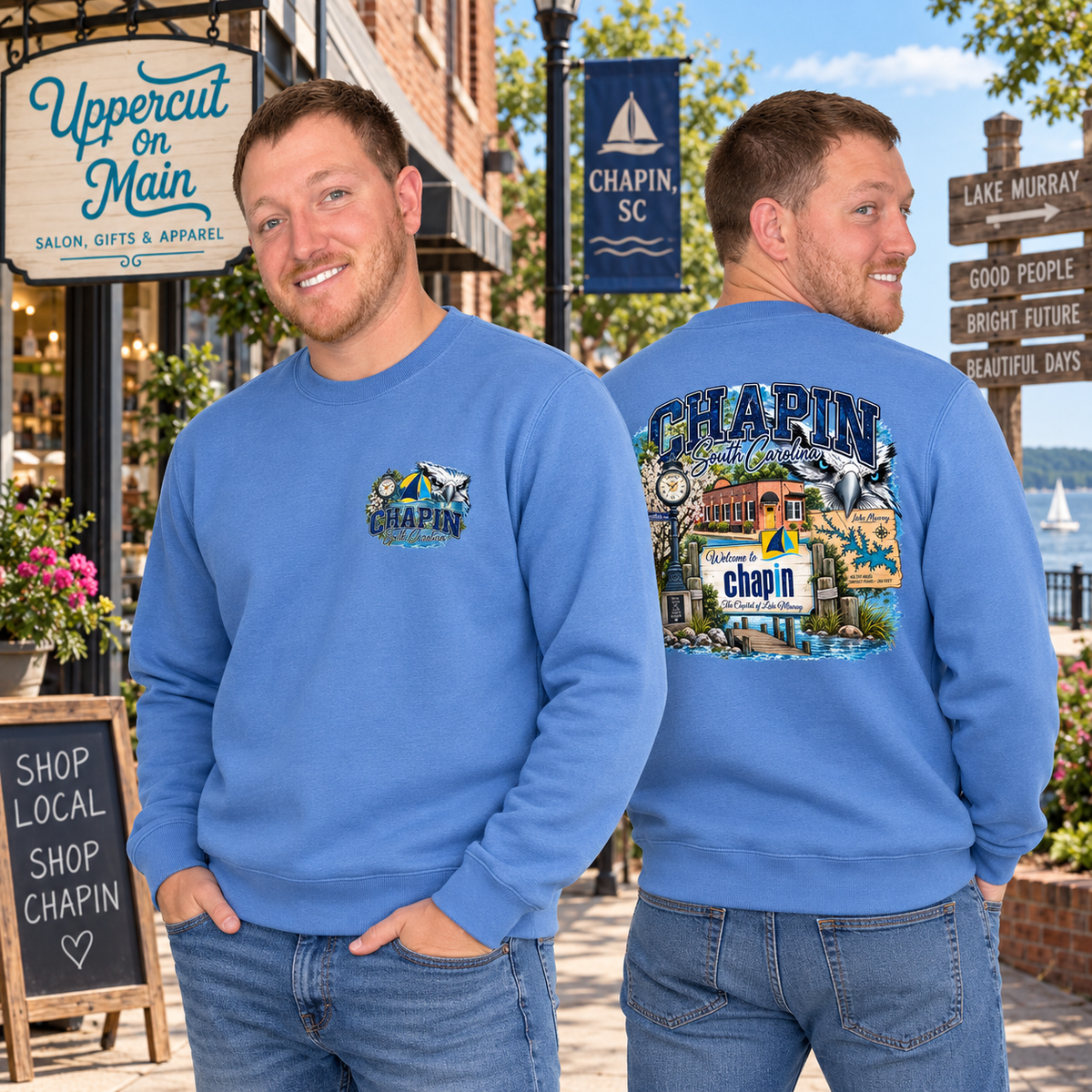 HOMETOWN Custom Graphic Shirt CHAPIN SC