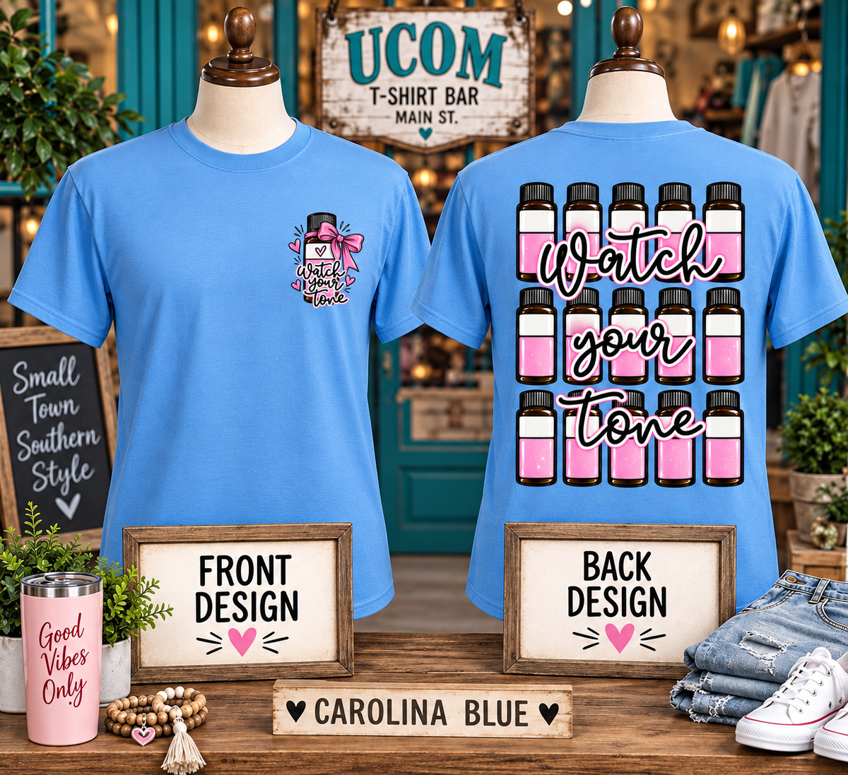 WATCH YOUR TONE Graphic Shirt