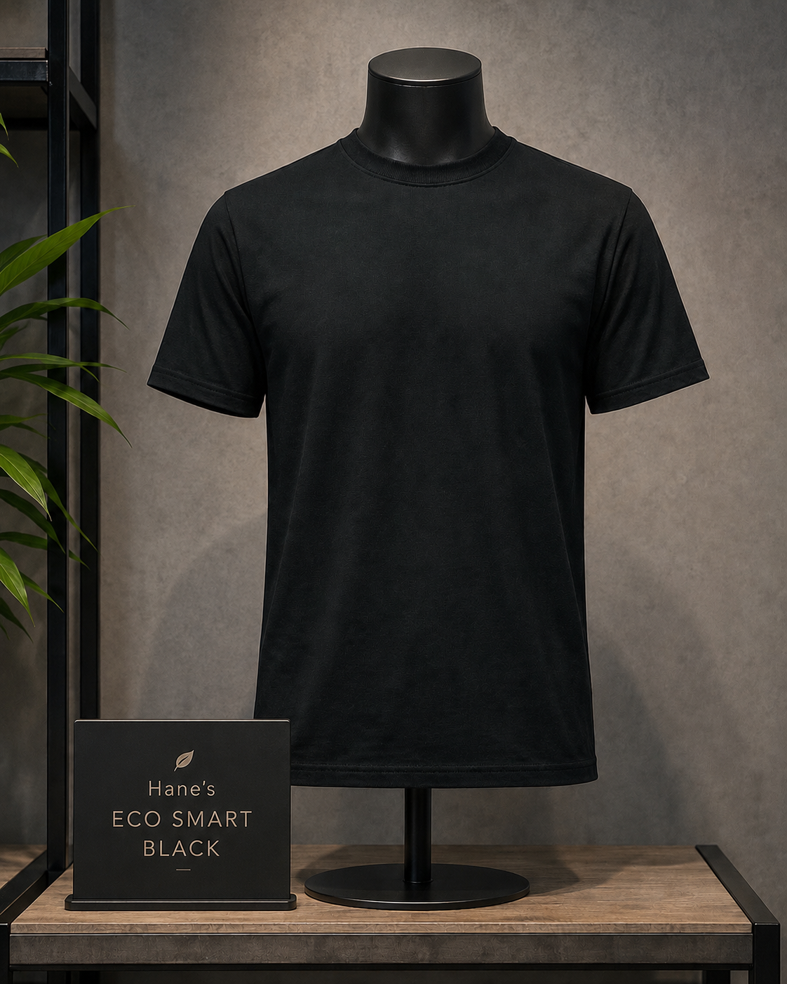 Hanes BLACK T-SHIRTS