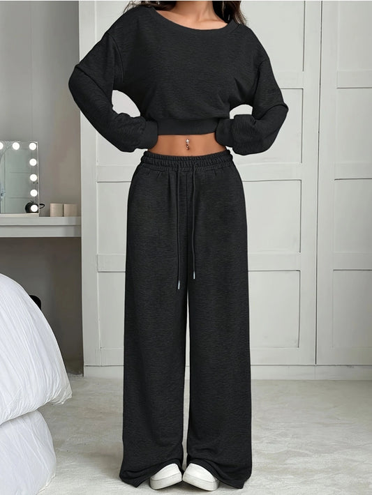 Black Lounge Set